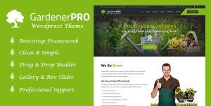 GardenerPro - Gardening, Lawn Care and Landscaping WordPress